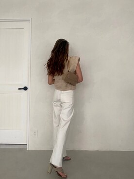 ALEXIA STAMさん（レディース・163cm）の春コーディネート