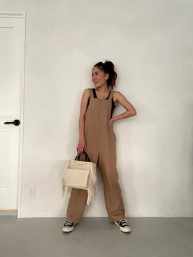 ALEXIA STAMさん（レディース・157cm）の夏コーディネート