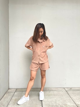 ALEXIA STAMさん（レディース・150cm）の夏コーディネート