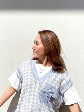 ALEXIA STAMさん（レディース・157cm）の夏コーディネート