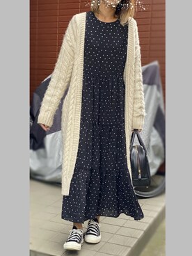 Rikoさん（レディース・152cm）の春コーディネート