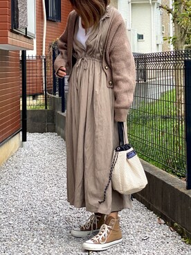 Rikoさん（レディース・152cm）の春コーディネート