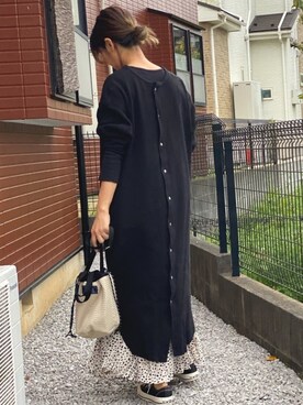 Rikoさん（レディース・152cm）の春コーディネート