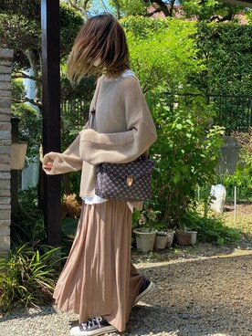 Rikoさん（レディース・152cm）の春コーディネート