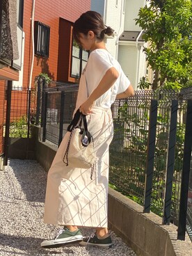 Rikoさん（レディース・152cm）の春コーディネート