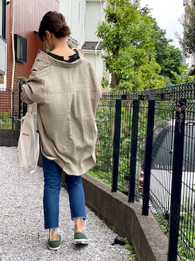 Rikoさん（レディース・152cm）の春コーディネート