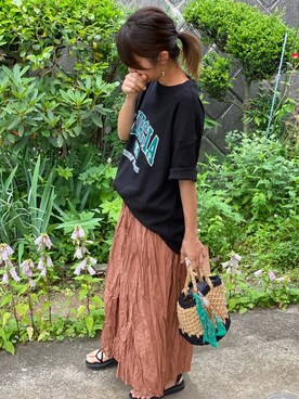 Rikoさん（レディース・152cm）の夏コーディネート