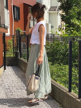 Rikoさん(レディース・152cm)の夏コーディネート