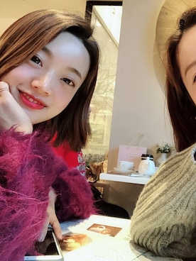 梨佳さん（レディース・163cm）の冬コーディネート