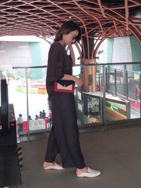 梨佳さん(レディース・163cm)の春コーディネート