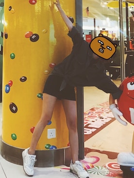 「PULL&BEAR（プルアンドベア）のアイテム（デニムジャケット、グレー系）」を使った、leegali-さん（レディース）の夏コーディネート