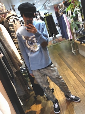 「Burnout」｜Yuukiさん（メンズ・175cm）の秋コーディネート