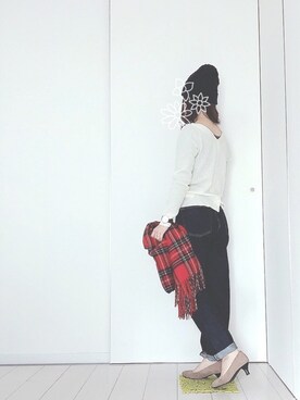 「URBAN RESEARCH ROSSO WOMEN（アーバンリサーチ　ロッソ）のアイテム（腕時計）」を使った、sa…⁂さん（レディース・152cm）の冬コーディネート