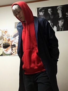 「SPINNS（スピンズ）のアイテム（その他アウター）」を使った、Nossyさん（メンズ・175cm）の秋コーディネート