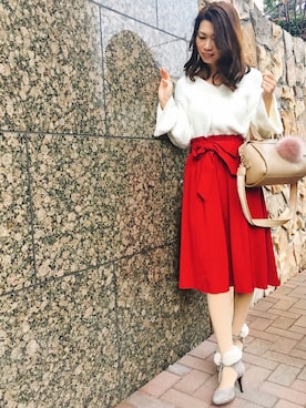 ゆうこさん（レディース・166cm）の冬コーディネート