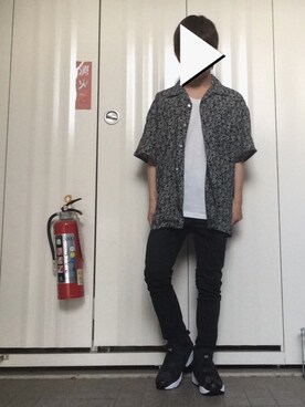 うめちぃさん（メンズ・157cm）の夏コーディネート