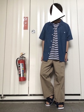 うめちぃさん(メンズ・157cm)の夏コーディネート
