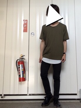 うめちぃさん（メンズ・157cm）の夏コーディネート