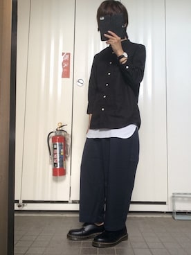 「アイテム（PC・スマホグッズ/家電）」を使った、うめちぃさん（メンズ・157cm・20代）の夏コーディネート