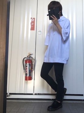 「アイテム（PC・スマホグッズ/家電）」を使った、うめちぃさん（メンズ・157cm・20代）の夏コーディネート