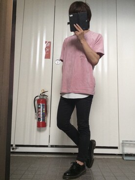 「semantic design（セマンティックデザイン）のアイテム」を使った、うめちぃさん（メンズ・157cm）の夏コーディネート