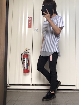 うめちぃさん（メンズ・157cm）の夏コーディネート