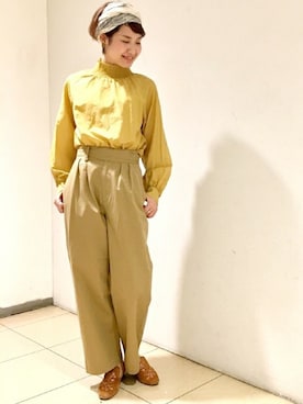 FRAMeWORK tomomiさんのコーディネート