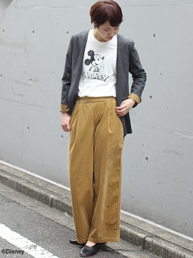 FRAMeWORK tomomiさんのコーディネート