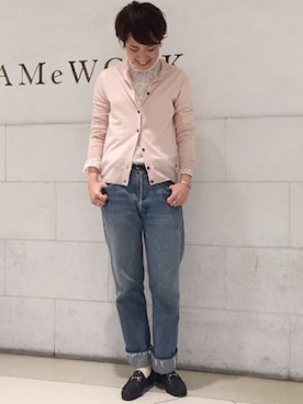 FRAMeWORK tomomiさんのコーディネート