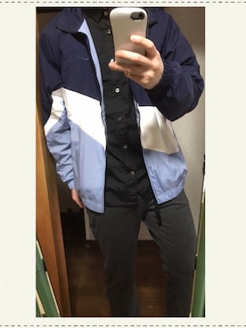 「CABANE de ZUCCa（カバンドズッカ）のアイテム（トップス）」を使った、Kさん（メンズ・173cm）の春コーディネート
