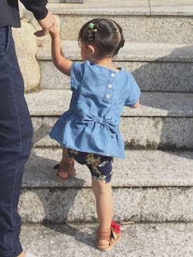 mochi*mochi*momoさん(キッズ・80cm)の秋コーディネート