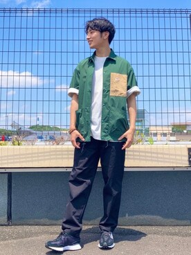 「KELTY別注」｜いとかんさん（メンズ・170cm）の夏コーディネート