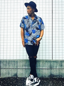 TakuyaYamaguchiさん（メンズ・172cm）の夏コーディネート