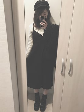 うゆさん（レディース・153cm）の冬コーディネート