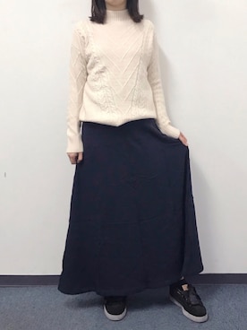 「DAY CLOSET（デイ クローゼット）のアイテム」を使った、Teddychanさん（レディース・160cm）の冬コーディネート