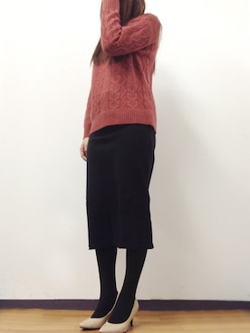 「DAY CLOSET（デイ クローゼット）のアイテム」を使った、Teddychanさん（レディース・163cm）の冬コーディネート