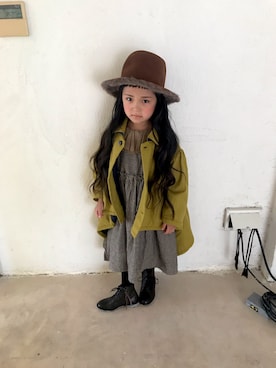 「michirico」｜miomioaiaiさん（キッズ・120cm）の秋コーディネート