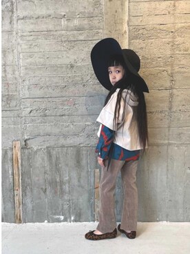 「FABRIQ REPORT」｜miomioaiaiさん（キッズ・110cm）の春コーディネート