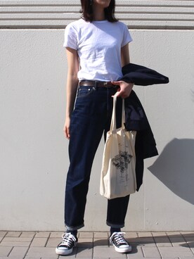 「アイテム（ピアス（両耳用））」を使った、mai_haruさん（レディース・170cm・20代）の春コーディネート