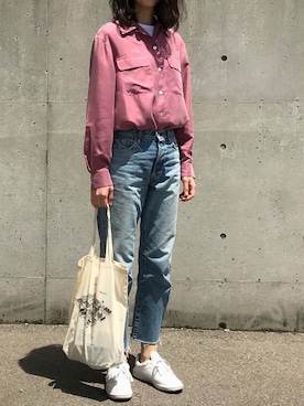 mai_haruさん（レディース・170cm）の春コーディネート