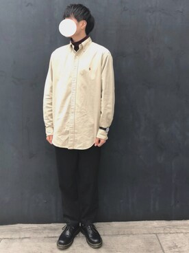 「Ralph Lauren」｜「アイテム（その他シューズ）」を使った、toraさん（メンズ・174cm）の冬コーディネート