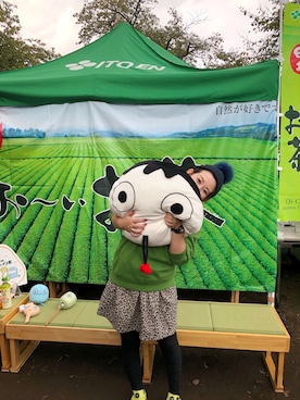 「LUCA/LADY LUCK LUCA（ルカ/レディラックルカ）のアイテム（スカート）」を使った、▽はるまき△さん（レディース・156cm）の秋コーディネート