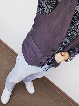 「Mossimo（モッシモ）のアイテム（トップス）」を使った、KEITA＠ケータさん（メンズ・165cm）の春コーディネート