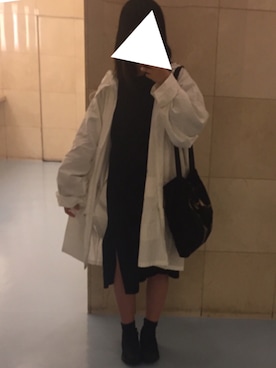 「sneakers」｜「アイテム（その他アウター）」を使った、karinkoさん（レディース・157cm）の春コーディネート