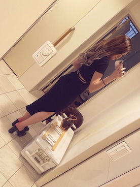 「EGOIST（エゴイスト）のアイテム（ワンピース/ドレス）」を使った、Rina♡さん（レディース・163cm）の夏コーディネート