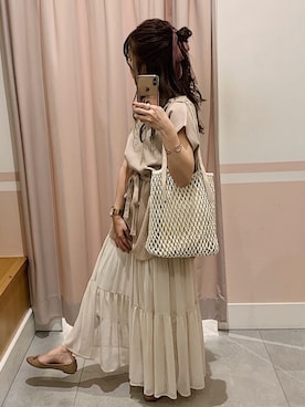 yukiさん（レディース・154cm）の夏コーディネート