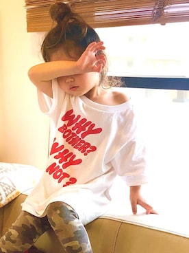 ritomanさん（キッズ・100cm）の夏コーディネート