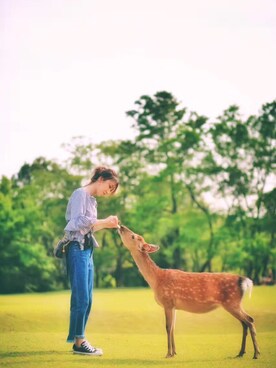 NudeSASAさん（レディース・164cm）の秋コーディネート