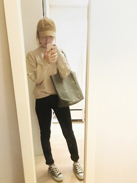 「The Kooples（-）のアイテム」を使った、NudeSASAさん（レディース・164cm）の秋コーディネート