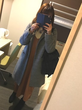 まるちろさん(レディース・153cm)の冬コーディネート